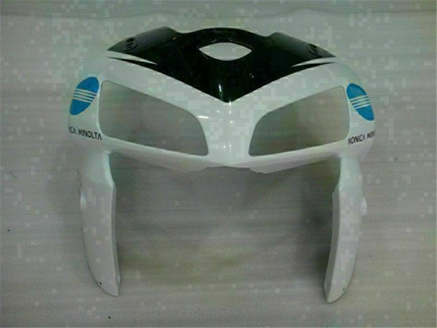 White Blue 2005-2006 Honda CBR600RR Motorcycle Fairing White Blue 2005-2006 Honda CBR600RR Motorcycle Fairing