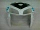 White Blue 2005-2006 Honda CBR600RR Motorcycle Fairing White Blue 2005-2006 Honda CBR600RR Motorcycle Fairing