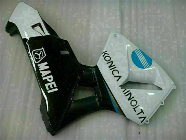 White Blue 2005-2006 Honda CBR600RR Motorcycle Fairing White Blue 2005-2006 Honda CBR600RR Motorcycle Fairing
