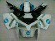 White Blue 2005-2006 Honda CBR600RR Motorcycle Fairing White Blue 2005-2006 Honda CBR600RR Motorcycle Fairing