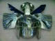 White Blue Flame 2005-2006 Honda CBR600RR Motorcycle Fairings White Blue Flame 2005-2006 Honda CBR600RR Motorcycle Fairings