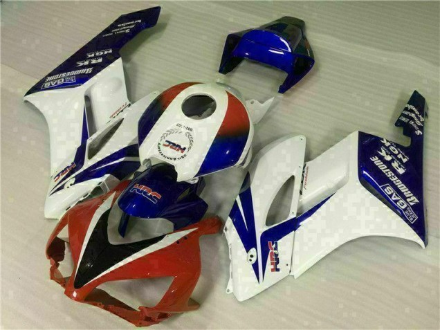 White Blue Red 2004-2005 Honda CBR1000RR Motorcycle Fairings White Blue Red 2004-2005 Honda CBR1000RR Motorcycle Fairings