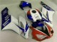 White Blue Red 2004-2005 Honda CBR1000RR Motorcycle Fairings White Blue Red 2004-2005 Honda CBR1000RR Motorcycle Fairings