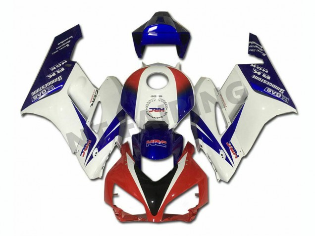 White Blue Red 2004-2005 Honda CBR1000RR Motorcycle Fairings White Blue Red 2004-2005 Honda CBR1000RR Motorcycle Fairings