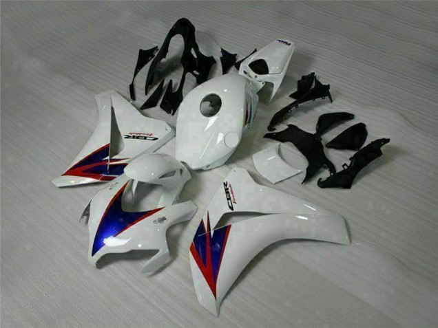 White Blue Red 2008-2011 Honda CBR1000RR Motorcycle Fairing White Blue Red 2008-2011 Honda CBR1000RR Motorcycle Fairing