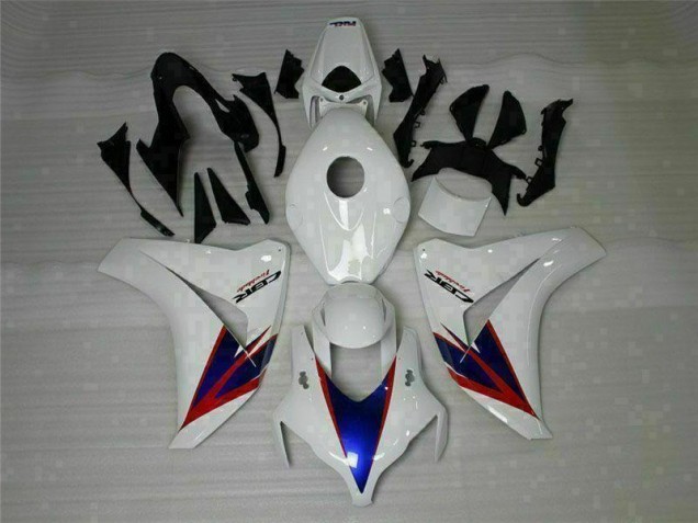 White Blue Red 2008-2011 Honda CBR1000RR Motorcycle Fairing White Blue Red 2008-2011 Honda CBR1000RR Motorcycle Fairing