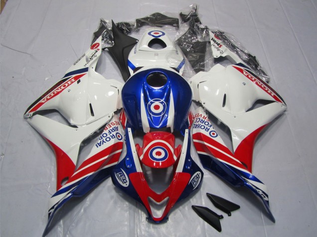 White Blue Red 2009-2012 Honda CBR600RR Motorcycle Fairings White Blue Red 2009-2012 Honda CBR600RR Motorcycle Fairings