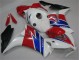 White Blue Red 2012-2016 Honda CBR1000RR Motorcycle Fairing White Blue Red 2012-2016 Honda CBR1000RR Motorcycle Fairing