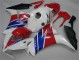White Blue Red 2012-2016 Honda CBR1000RR Motorcycle Fairing White Blue Red 2012-2016 Honda CBR1000RR Motorcycle Fairing