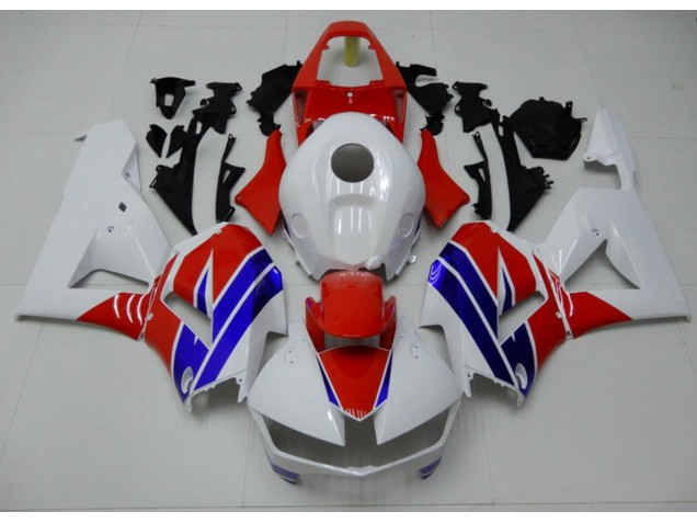 White Blue Red 2013-2021 Honda CBR600RR Motorcycle Fairings White Blue Red 2013-2021 Honda CBR600RR Motorcycle Fairings