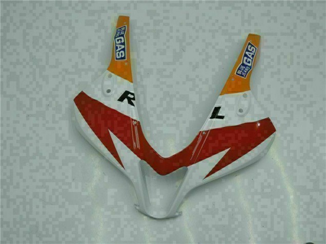 White Orange Repsol 2009-2012 Honda CBR600RR Motorcycle Fairings White Orange Repsol 2009-2012 Honda CBR600RR Motorcycle Fairings