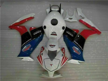 White Red 2012-2016 Honda CBR1000RR Motorcycle Fairings