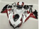 White Red Black 2008-2010 Suzuki GSXR 600/750 Motorcycle Fairings White Red Black 2008-2010 Suzuki GSXR 600/750 Motorcycle Fairings