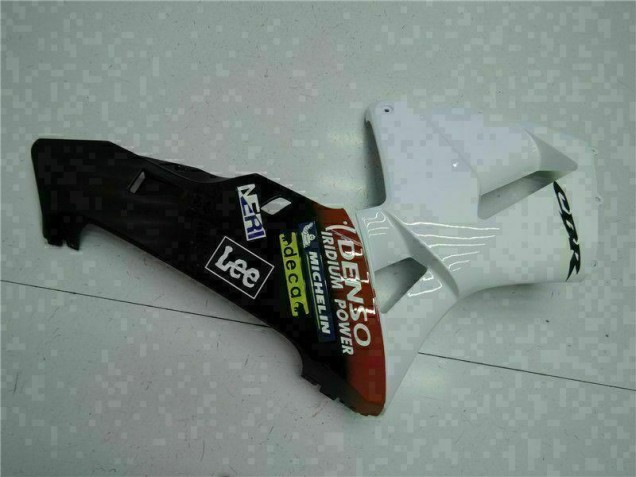 White Red Black Lee 2005-2006 Honda CBR600RR Motorcycle Fairings White Red Black Lee 2005-2006 Honda CBR600RR Motorcycle Fairings