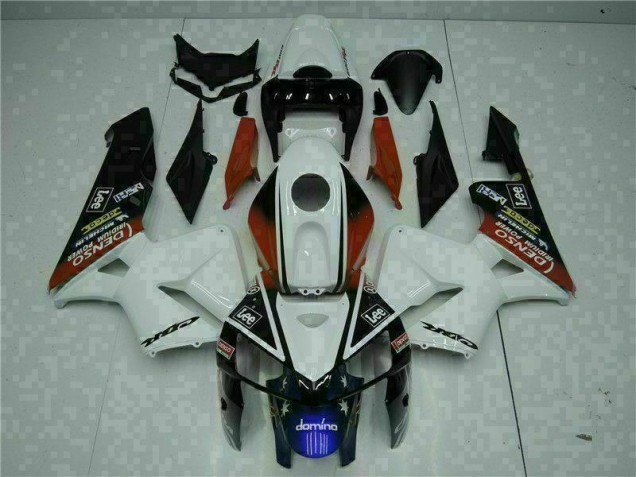 White Red Black Lee 2005-2006 Honda CBR600RR Motorcycle Fairings White Red Black Lee 2005-2006 Honda CBR600RR Motorcycle Fairings