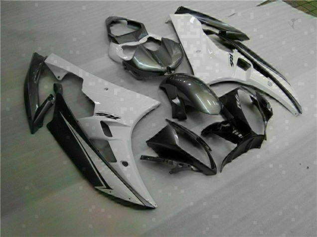 White Silver 2006-2007 Yamaha YZF R6 Motorcycle Fairings White Silver 2006-2007 Yamaha YZF R6 Motorcycle Fairings