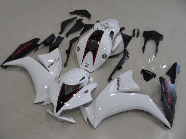 White and Matte Black OEM Style 2012-2016 Honda CBR1000RR Motorcycle Fairings