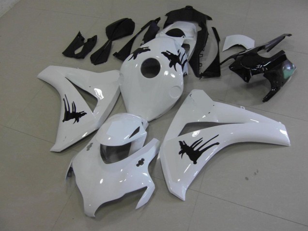 White with Special Decals 2008-2011 Honda CBR1000RR Motorcycle Fairings White with Special Decals 2008-2011 Honda CBR1000RR Motorcycle Fairings
