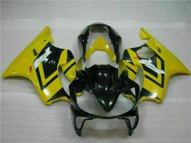 Yellow 2004-2007 Honda CBR600 F4i Motorcycle Fairings