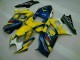 Yellow 2007-2008 Suzuki GSXR 1000 Motorcycle Fairing