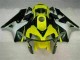 Yellow Black 2003-2004 Honda CBR600RR Motorcycle Fairings Yellow Black 2003-2004 Honda CBR600RR Motorcycle Fairings