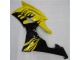 Yellow Black 2008-2016 Yamaha YZF R6 Motorcycle Fairings Yellow Black 2008-2016 Yamaha YZF R6 Motorcycle Fairings