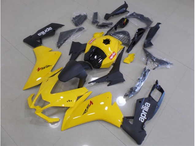Yellow Black 2011-2018 Aprilia RS4 50 125 Motorcycle Fairings Yellow Black 2011-2018 Aprilia RS4 50 125 Motorcycle Fairings