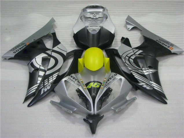 Yellow Black Silver 2008-2016 Yamaha YZF R6 Motorcycle Fairings Yellow Black Silver 2008-2016 Yamaha YZF R6 Motorcycle Fairings