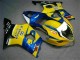 Yellow Blue 2003-2004 Suzuki GSXR 1000 Motorcycle Fairings Yellow Blue 2003-2004 Suzuki GSXR 1000 Motorcycle Fairings