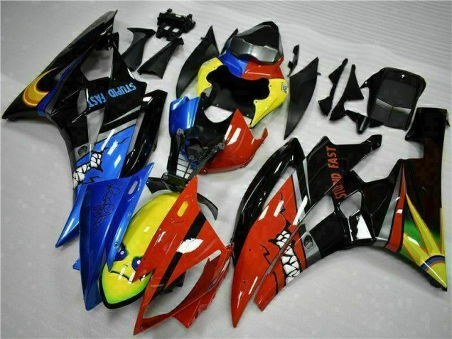Yellow Blue Red 2006-2007 Yamaha YZF R6 Motorcycle Fairings Yellow Blue Red 2006-2007 Yamaha YZF R6 Motorcycle Fairings